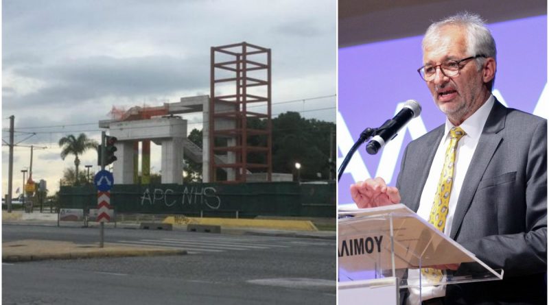 Προεκλογικό πυροτέχνημα Τσαμήτα: Θα γκρεμίσω την πεζογέφυρα στην παραλιακή