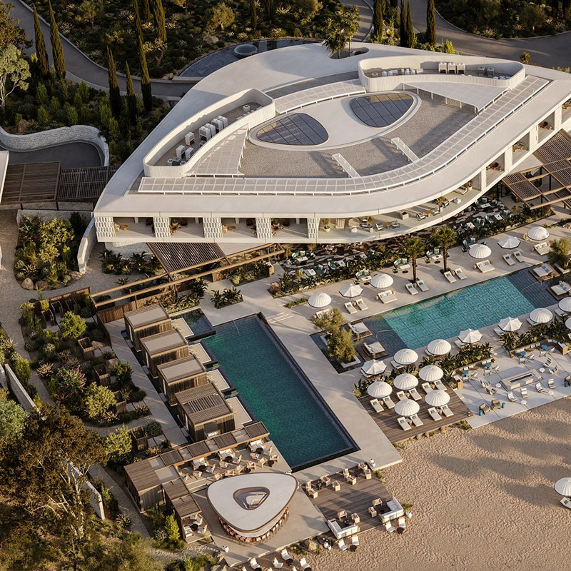 &Sigma;&tau;&alpha; &epsilon;&gamma;&kappa;&alpha;ί&nu;&iota;&alpha; &tau;&omicron;&upsilon; &nu;έ&omicron;&upsilon; &tau;&omicron;&upsilon;&rho;&iota;&sigma;&tau;&iota;&kappa;&omicron;ύ resort &laquo;One & Only Aesthesis&raquo; &sigma;&tau;&alpha; &laquo;&Alpha;&sigma;&tau;έ&rho;&iota;&alpha; &tau;&eta;&sigmaf; &Gamma;&lambda;&upsilon;&phi;ά&delta;&alpha;&sigmaf;&raquo; &omicron; &Kappa;&upsilon;&rho;&iota;ά&kappa;&omicron;&sigmaf; &Mu;&eta;&tau;&sigma;&omicron;&tau;ά&kappa;&eta;&sigmaf;