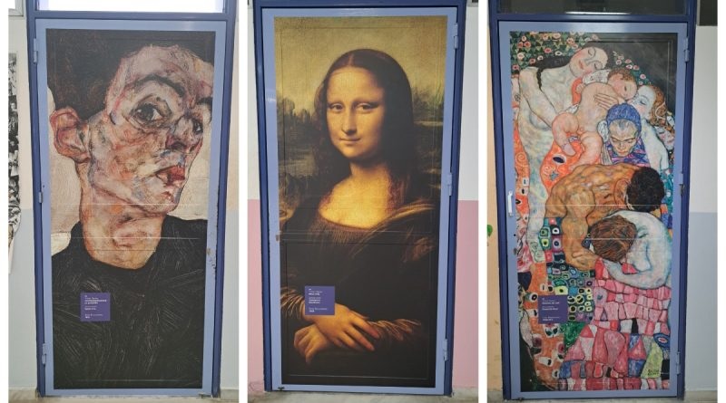 &Delta;&iota;ά&sigma;&eta;&mu;&alpha; έ&rho;&gamma;&alpha; &tau;έ&chi;&nu;&eta;&sigmaf; &kappa;&omicron;&sigma;&mu;&omicron;ύ&nu; &tau;&iota;&sigmaf; &pi;ό&rho;&tau;&epsilon;&sigmaf; &tau;&omicron;&upsilon; &Mu;&omicron;&upsilon;&sigma;&iota;&kappa;&omicron;ύ &Sigma;&chi;&omicron;&lambda;&epsilon;ί&omicron;&upsilon; &Alpha;&lambda;ί&mu;&omicron;&upsilon;